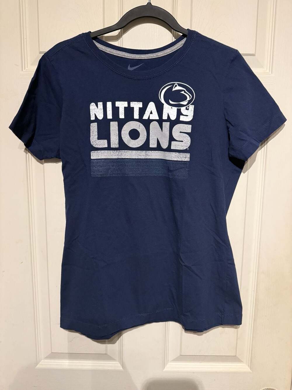 Nike Penn State Nittany Lions Slim Fit T-Shirt XL Navy Blue NCAA